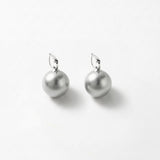 SIGNE WaterproofSilver Stainless Steel Statement French Clip - Sanded Finish - DANSK Copenhagen