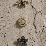 Tracey 3in1 Bee & Flower Brooch Set -DNSK Copenhagen