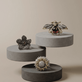 Tracey 3in1 Bee & Flower Brooch Set -DNSK Copenhagen