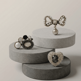 Tracey 3in1 Midcentury Pearl Brooch Set -DNSK Copenhagen