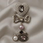 Tracey 3in1 Midcentury Pearl Brooch Set -DNSK Copenhagen