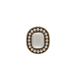 Tracey 3in1 Smooked Diamond & Pearl Brooch Set -DNSK Copenhagen