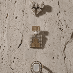 Tracey 3in1 Smooked Diamond & Pearl Brooch Set -DNSK Copenhagen