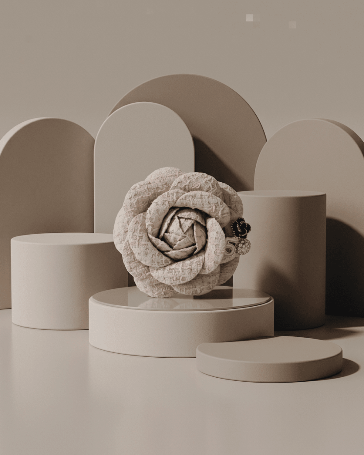 Tracey Wowen Brooch with 3 Pins Pink -DNSK Copenhagen