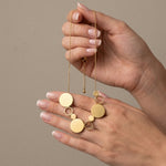 TYRA Waterproof 18K Gold Plated Short Necklace – Sanded Stainless Steel - DANSK Copenhagen