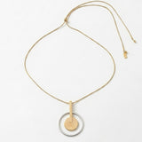 TYRA Waterproof 18K Gold Plated Statement Necklace – Adjustable Chain & Sanded Stainless Steel - DANSK Copenhagen