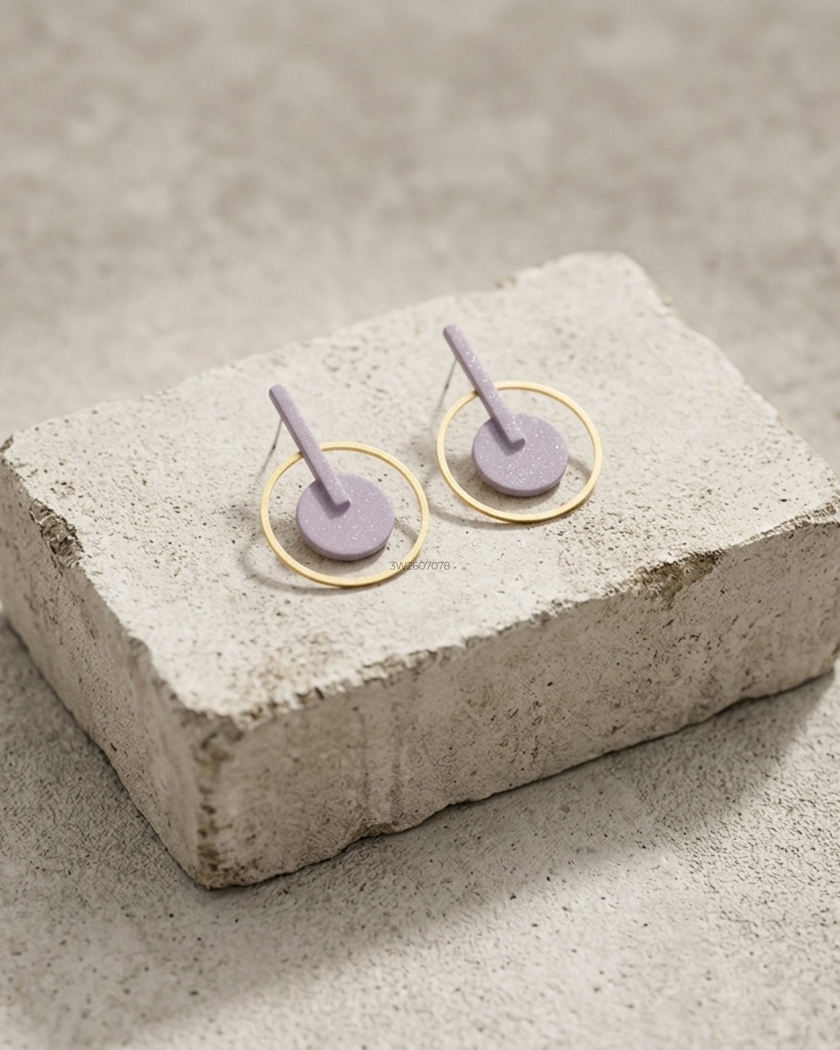 TYRA Waterproof 18K Gold Plated Statement Statement Earrings – Sanded Stainless Steel - DANSK Copenhagen
