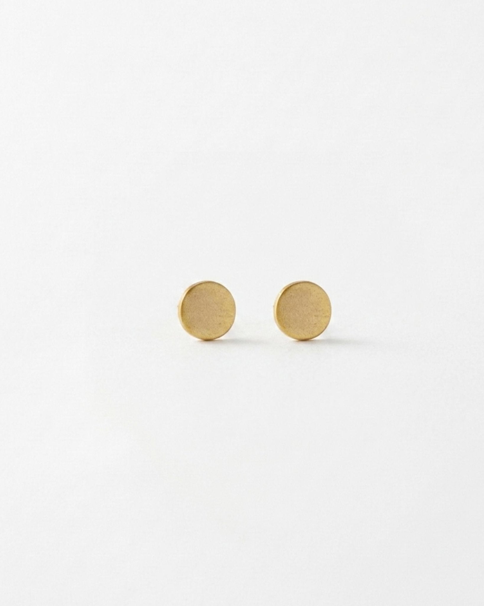 TYRA Waterproof Silver Stainless Steel Post Earrings – Sanded Finish - DANSK Copenhagen