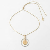 TYRA Waterproof Silver Stainless Steel Statement Necklace – Adjustable Chain & Sanded Finish - DANSK Copenhagen