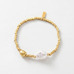 VERA Waterproof 18K Gold Plated Bracelet – Sanded Stainless Steel - DANSK Copenhagen