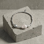 VERA Waterproof Silver Stainless Steel Bracelet – Sanded Finish - DANSK Copenhagen
